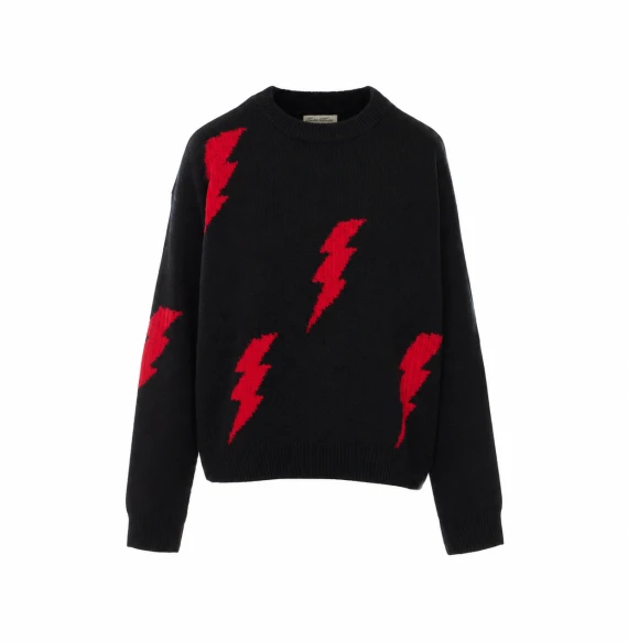 Maglione nero in cashmere Zadig & Voltaire