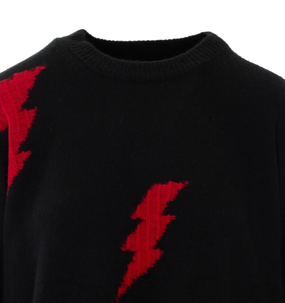 Maglione nero in cashmere Zadig & Voltaire