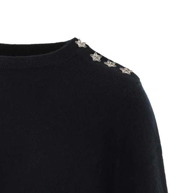 Maglione nero girocollo Zadig & Voltaire