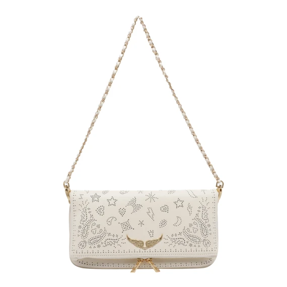 Rock white flap crossbody bag Zadig & Voltaire