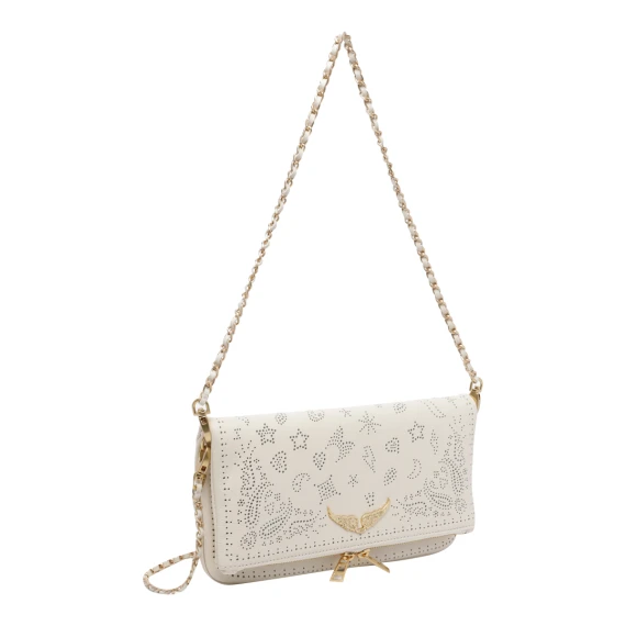 Rock white flap crossbody bag Zadig & Voltaire