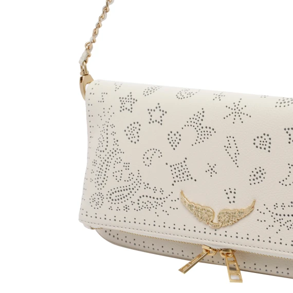 Rock white flap crossbody bag Zadig & Voltaire