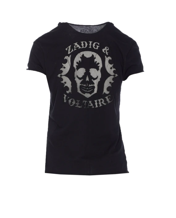 STORY FISHNET SKULL T-SHIRT