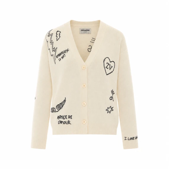 Zadig & Voltaire - Mirkaz Multidraw Cardigan - Woman - Size M-image