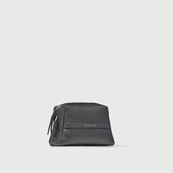 BORSA MATRIOSKA UNICA IN PELLE MARTELLATA BLACK MULTI