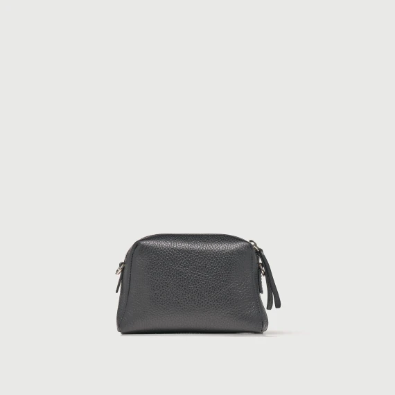 BORSA MATRIOSKA UNICA IN PELLE MARTELLATA BLACK MULTI