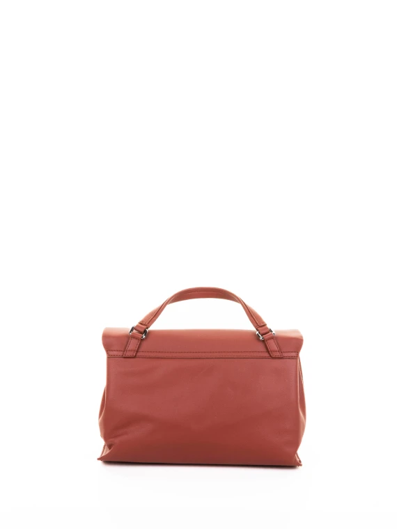 Borsa a mano Postina Saeta S in pelle con tracolla