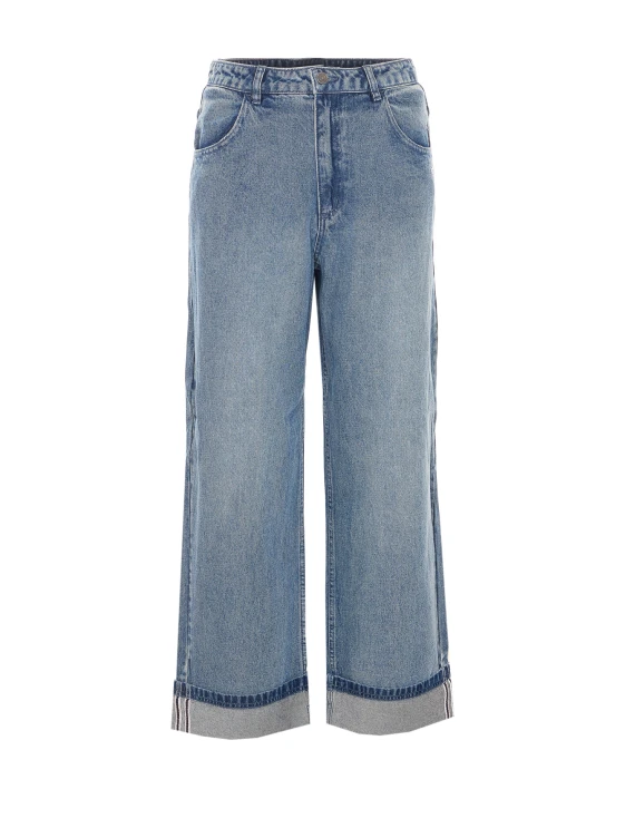Jeans blu in denim