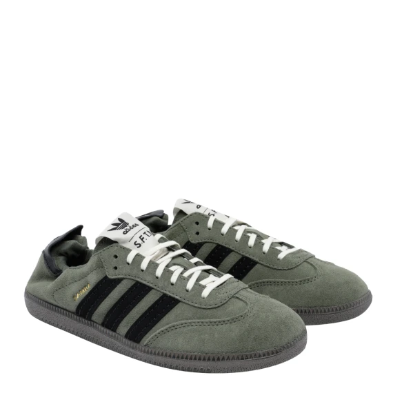 Sneakers basse Samba in pelle di vitello verde oliva ADIDAS X SONG FOR THE MUTE