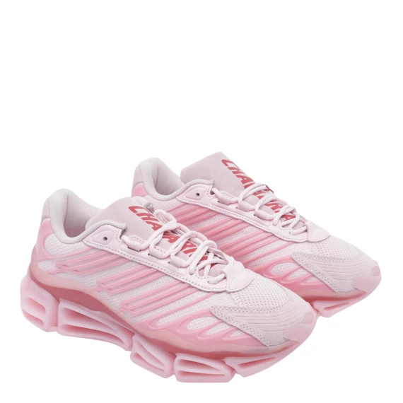 Sneakers rosa chiaro in tessuto e camoscio ADIDAS X WILLY CHAVARRIA