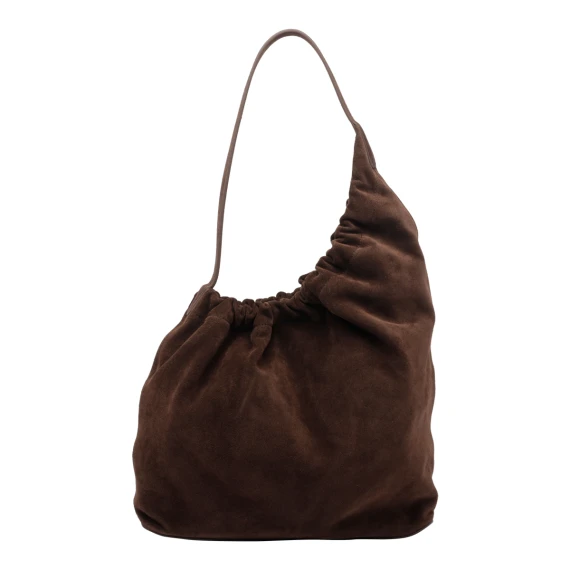 Brown Demi Lune shoulder bag AESTHER EKME