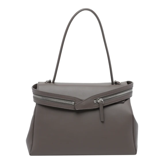 Dark Taupe Joni Crossbody Bag AESTHER EKME