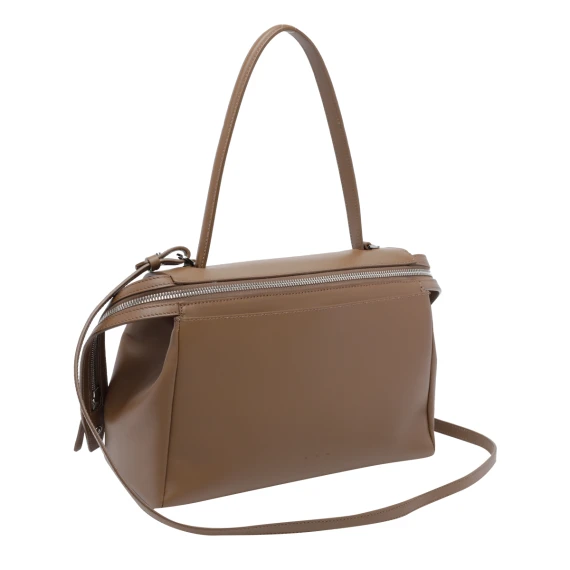 Dark Toffee Joni Crossbody Bag AESTHER EKME