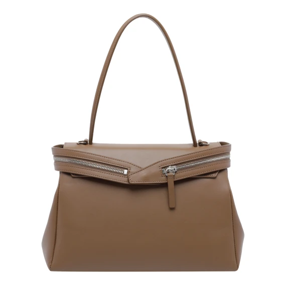 Dark Toffee Joni Crossbody Bag AESTHER EKME