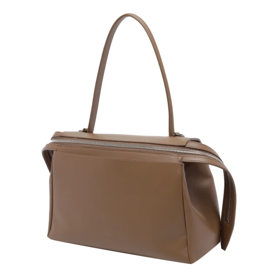 Dark Toffee Joni Crossbody Bag AESTHER EKME