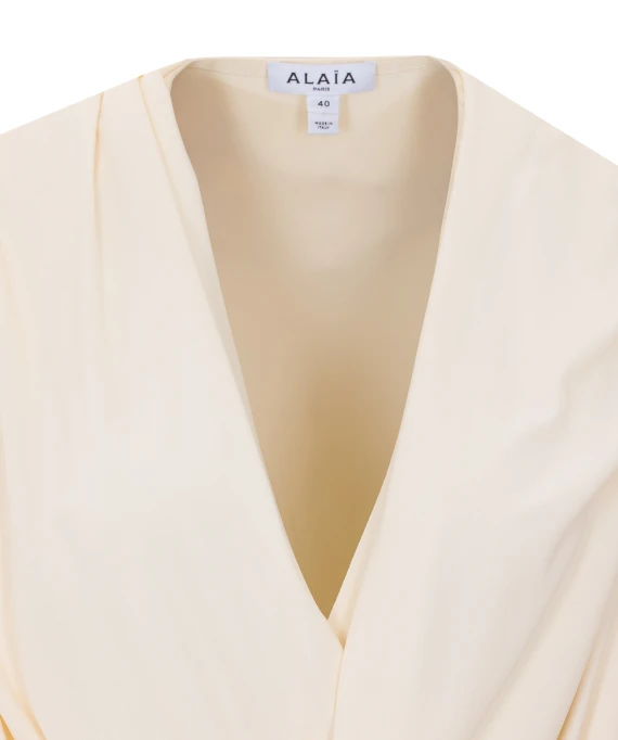Top bianco Alaia