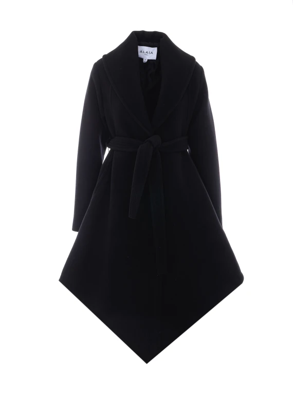 Giaccone nero Alaia