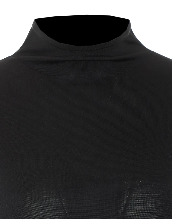 Black long-sleeve bodysuit Alaia