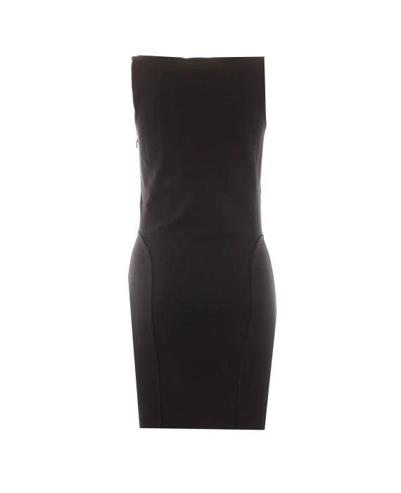 Black mini bodycon dress Alaia