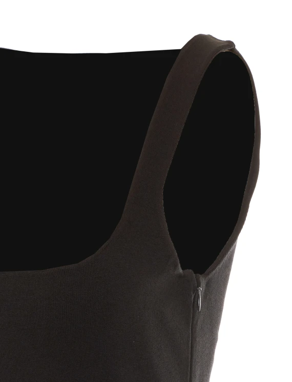 Black mini bodycon dress Alaia