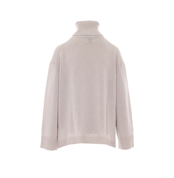 Light grey high-neck sweater Allude