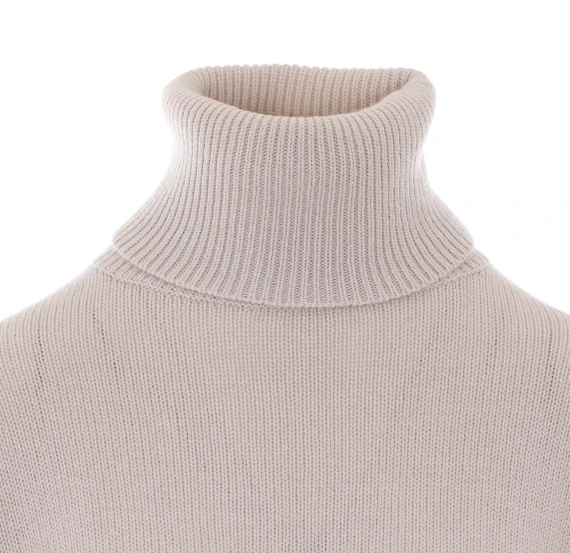Light grey high-neck sweater Allude