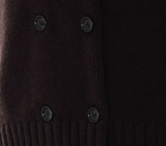 Knitted Double Breasted Cardigan Allude