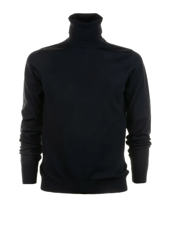 Dolcevita nero in lana merinos