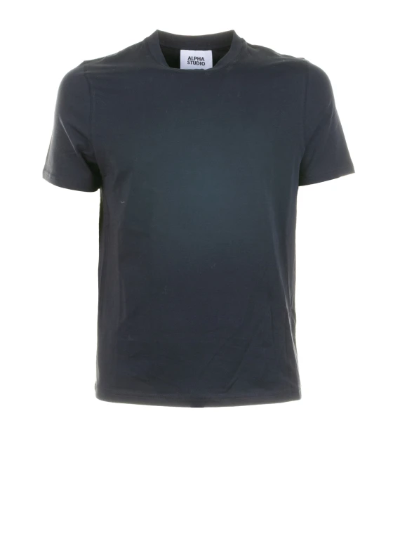 T-shirt blu navy uomo
