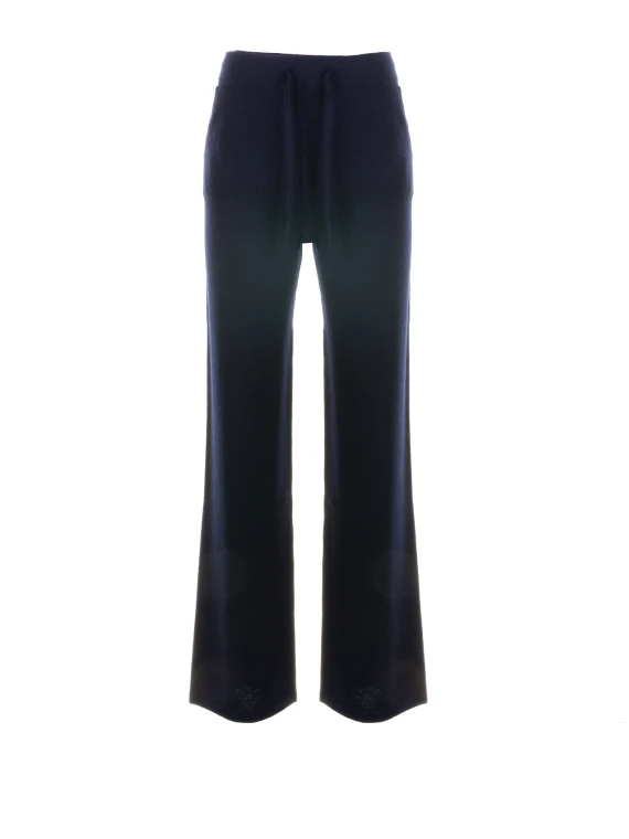 Pantalone blu navy donna
