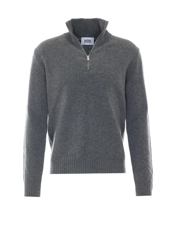 Maglia grigia Alpha studio