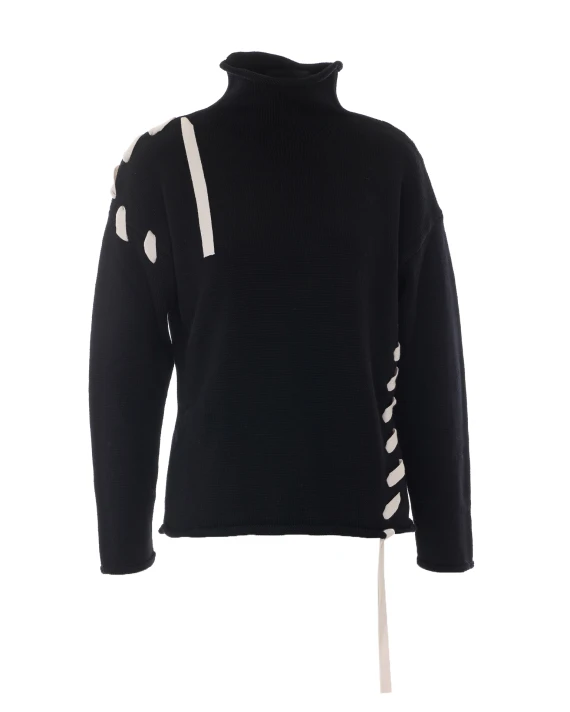 Maglia nera Alpha studio