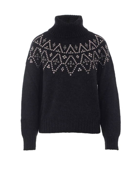Maglia nera Alpha studio