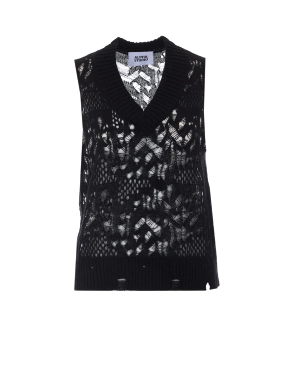 Knitted Vest Sweaters