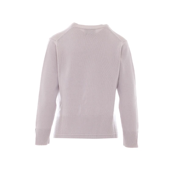 White wool and cashmere sweater Alpha studio