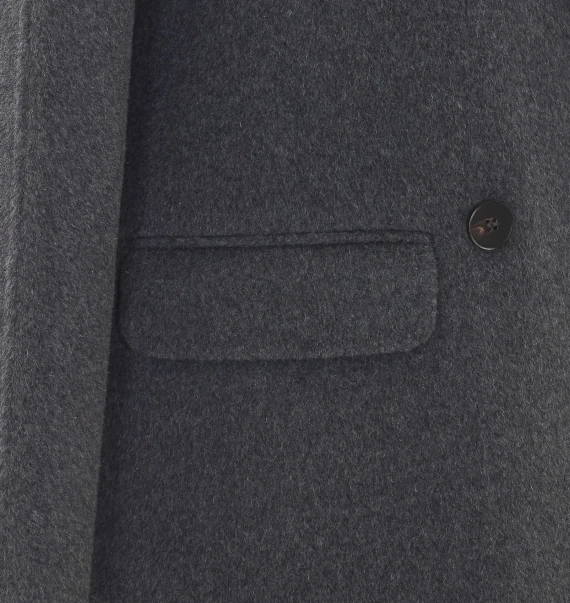 Cappotto lungo grigio scuro Alpha studio