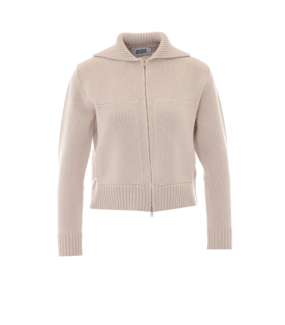 Maglia beige Alpha studio