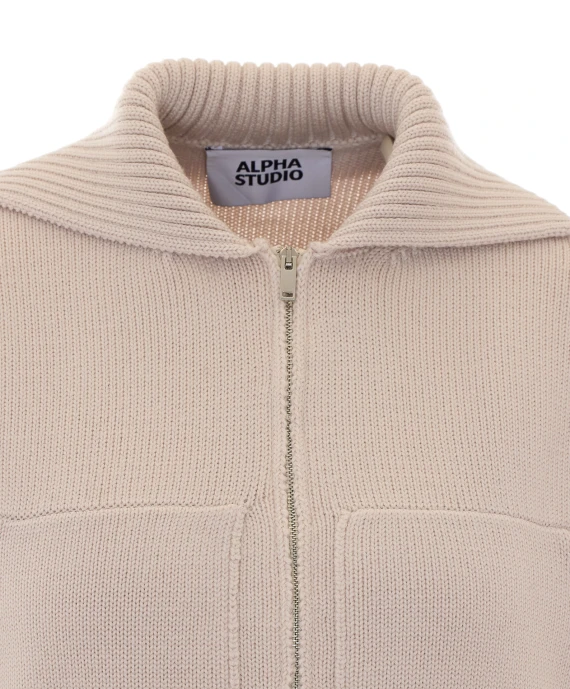 Maglia beige Alpha studio
