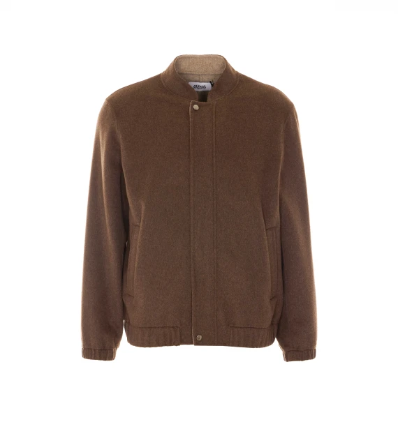 Brown bomber jacket Alpha studio