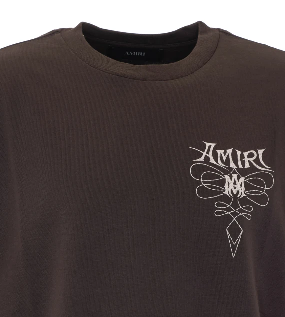 T-shirt e Polo marrone Amiri