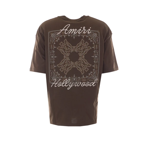 T-shirt e Polo marrone Amiri