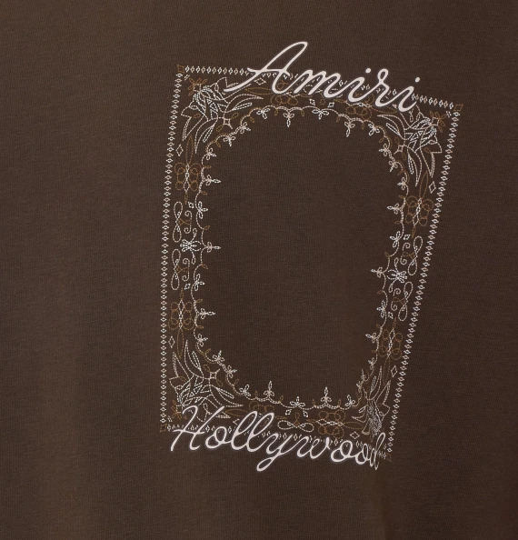 T-shirt e Polo marrone Amiri