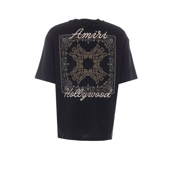 T-shirt e Polo nero Amiri