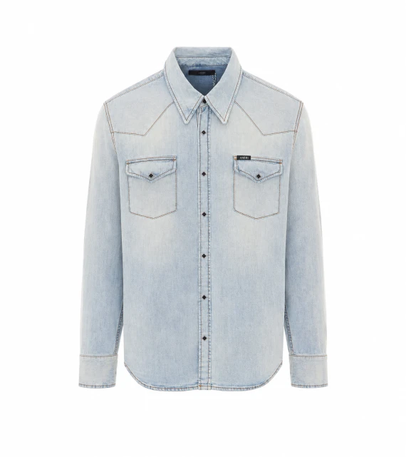 Camicia blu
