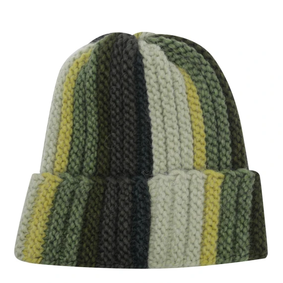 Multistriped Wool Hat