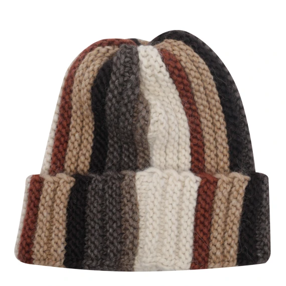 Multistriped Wool Hat