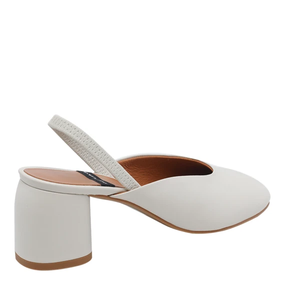 With Heel White