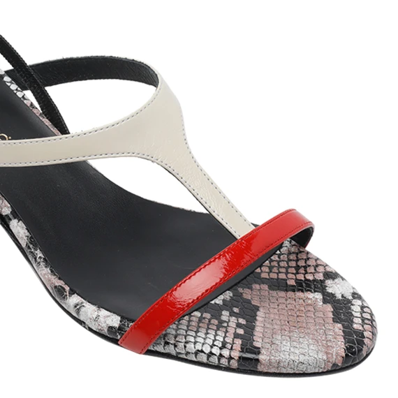 Scarpe con Tacco Rosso