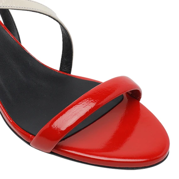 Scarpe con Tacco Rosso