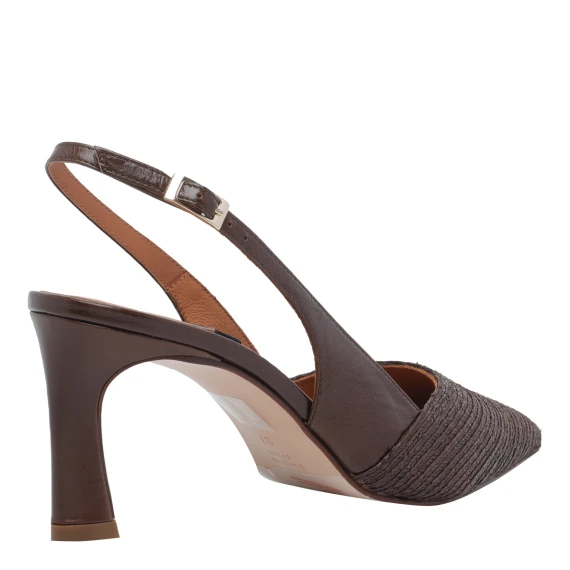 Scarpe con Tacco Brown